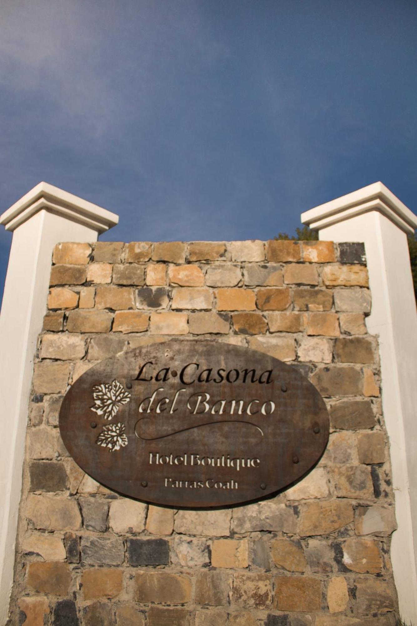 La Casona Del Banco Hotel Boutique Паррас-де-ла-Фуэнте Экстерьер фото